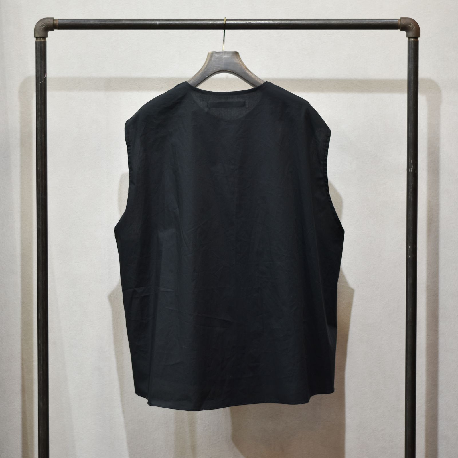 シャツベスト / LB23SS-ESSH01-BC (BLACK)