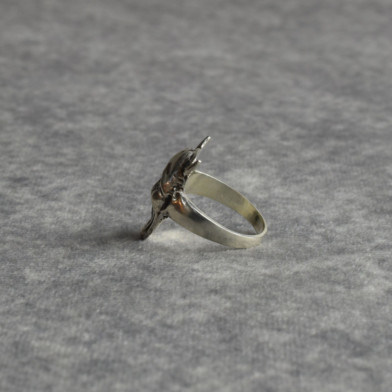 Silver925 Pinky Ring "DEVILWIFE" (SILVER) / ピンキーリング