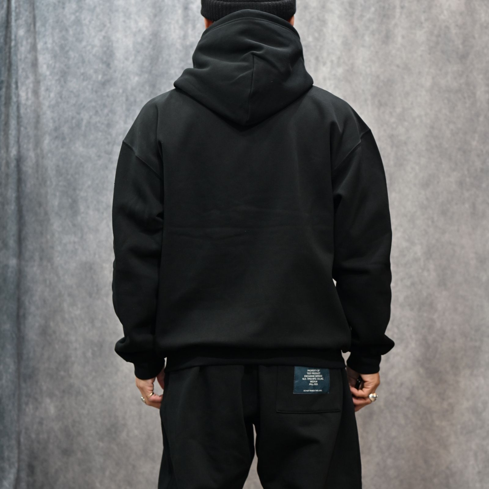 EXCHANGE SERVICE HOODED SWEATSHIRT （BLACK） /  スウェット パーカー （ブラック） 9252-CS80