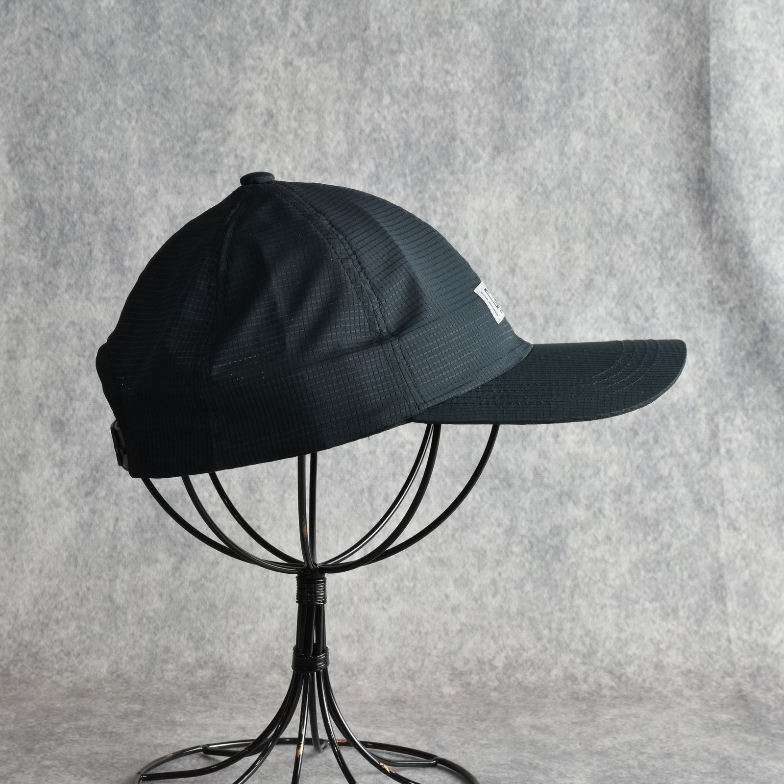 DOTAIR®︎ MULTI FUNCTION SOLID CAP (BLACK) / ドットエア 多機能 浅型キャップ