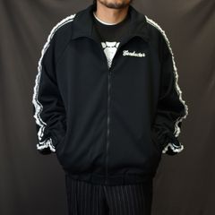 FRILL SIDE LINE TRACK TOP (BLACK) / フリル サイドライン トラックジャージ