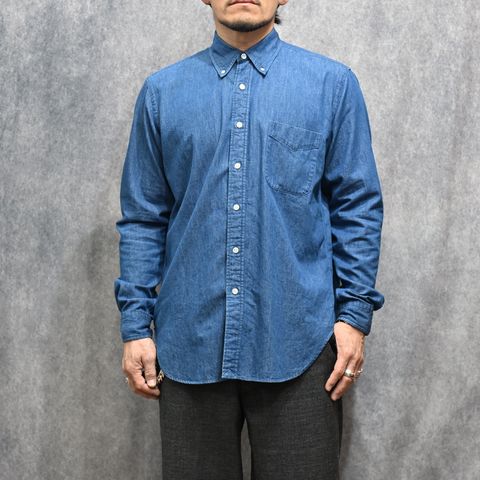 L.Denim BD SH （LUD）｜デニム ボタンダウンシャツ｜2603-5003