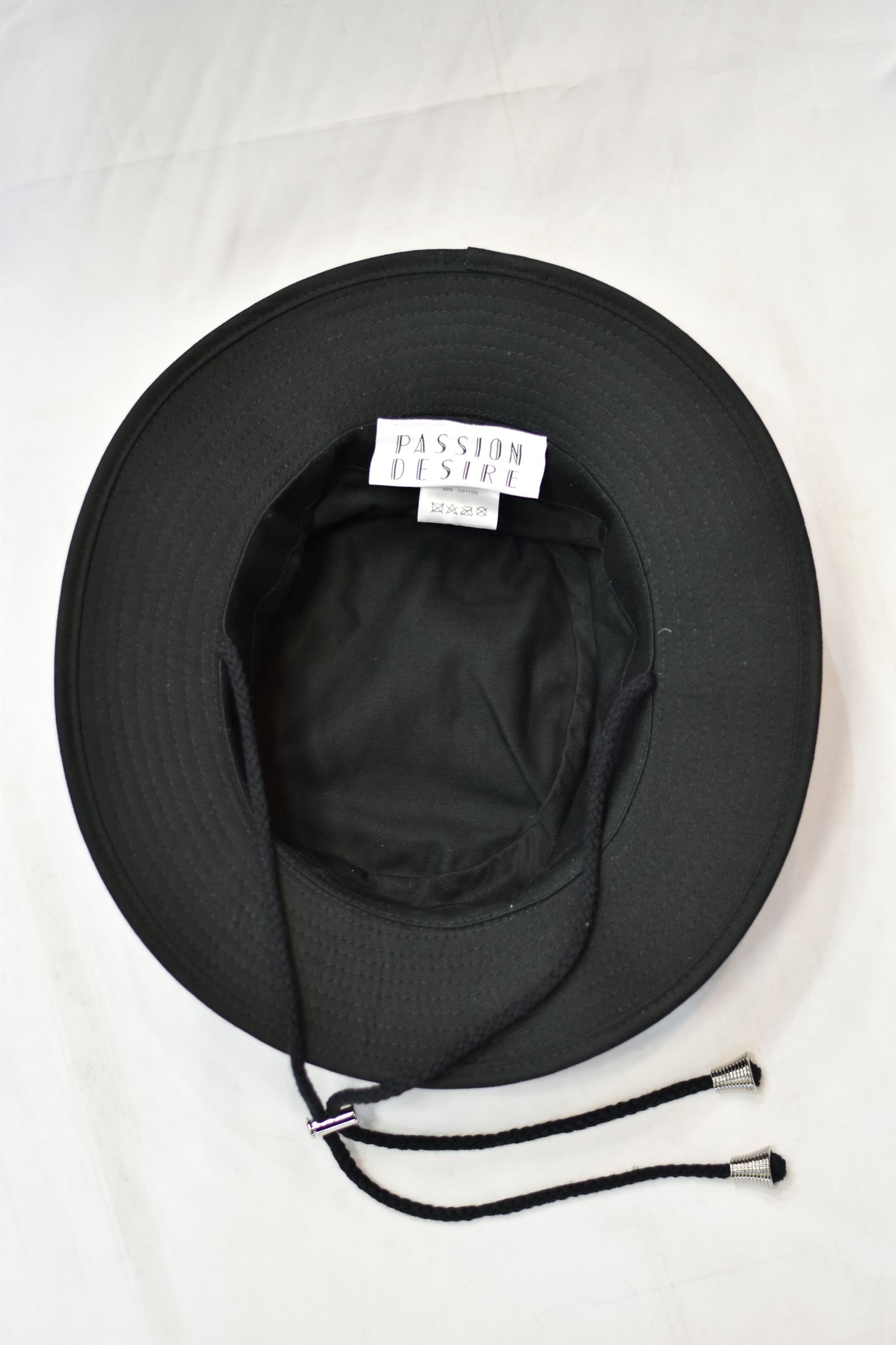 COTTON SAFARI HAT (BK)