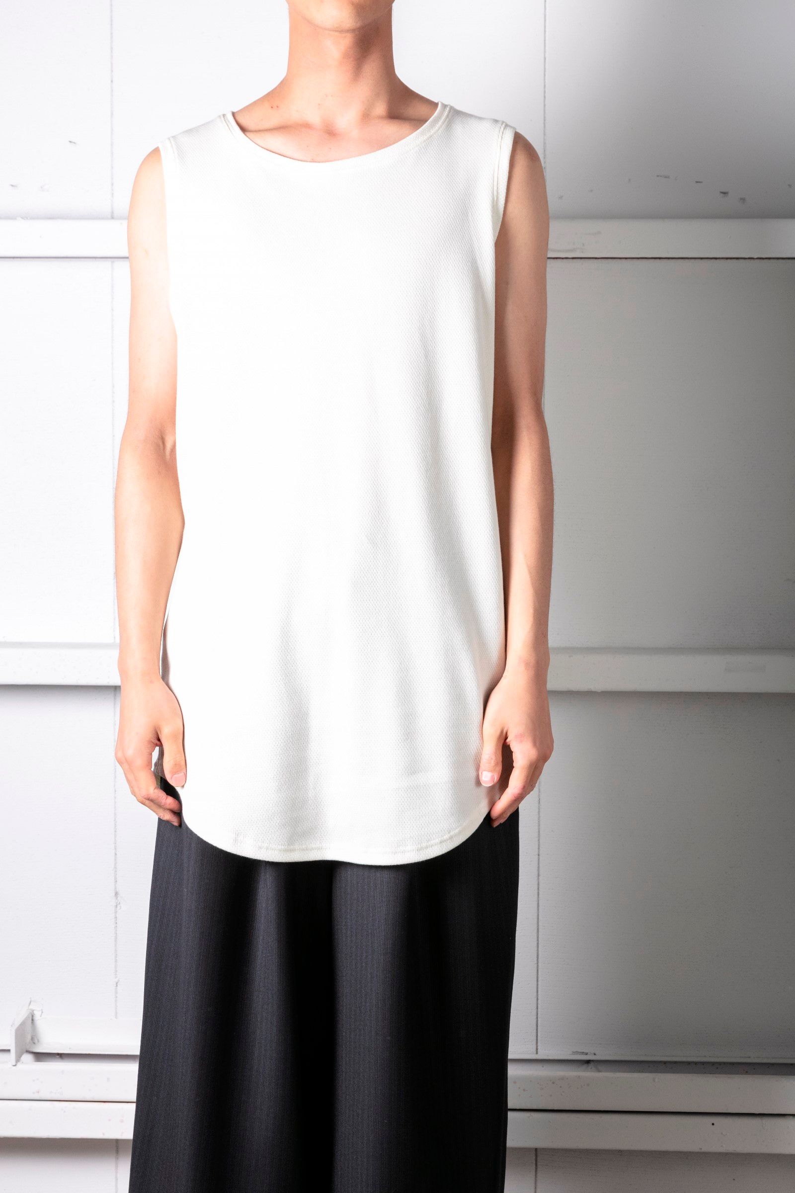 base layer long nosleeve 2 (OFF WHITE)