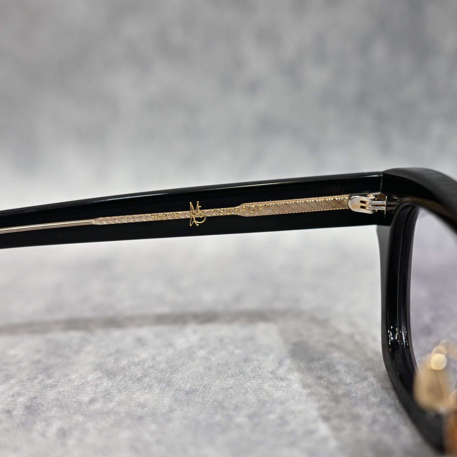 THE LINE × CASABLANCA サングラス タイプ 1 （BLACK×L.GRAY / ブラック×ライトグレー） CAS-01