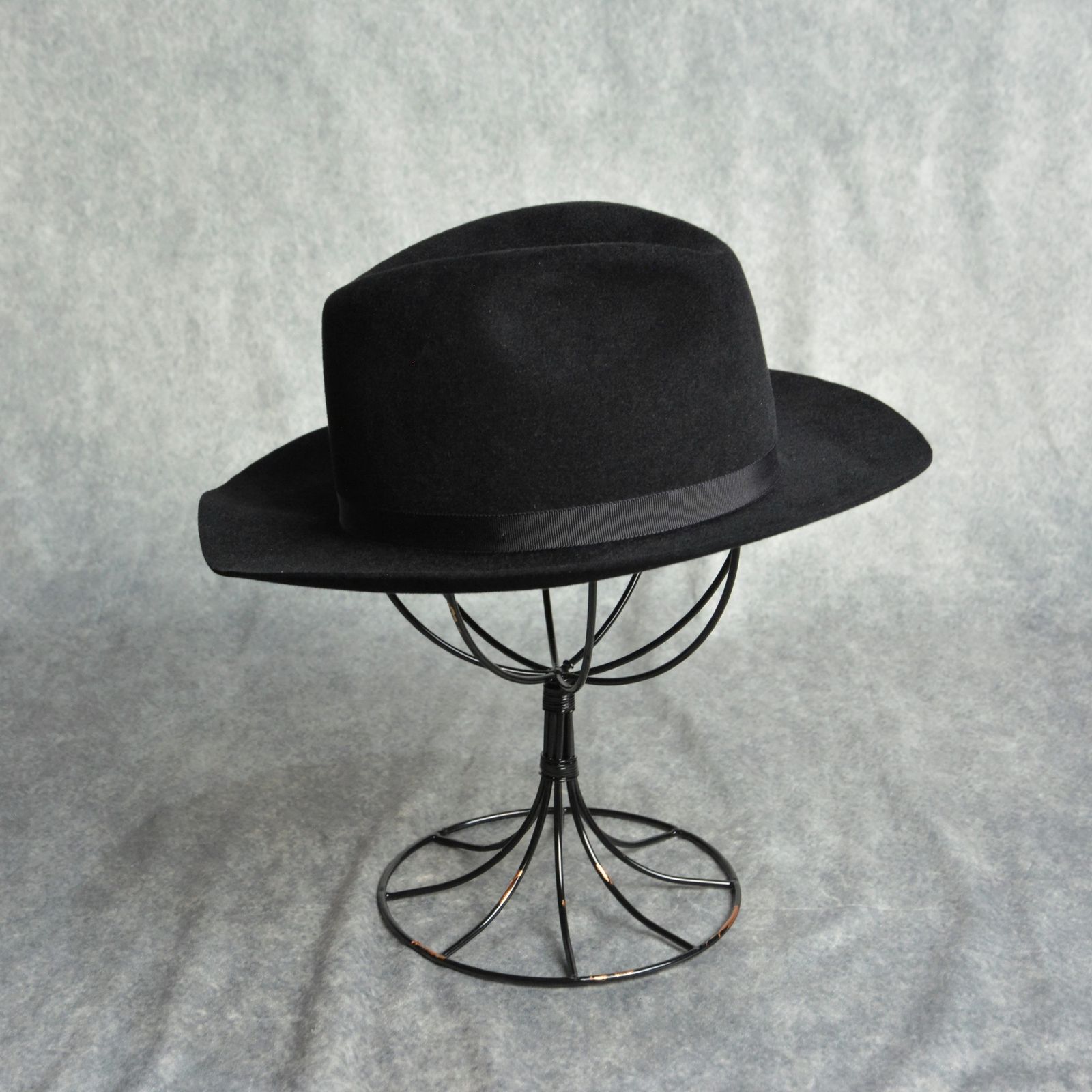 ヨウジヤマモト　hat yohji yamamoto - RABBIT HAT （BLACK） ラビット ハット / HO