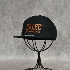 CALEE NATIONAL LOGO SOUVENIR CAP (BLACK/ORANGE)｜ベースボール キャップ｜CL-25EA001EX