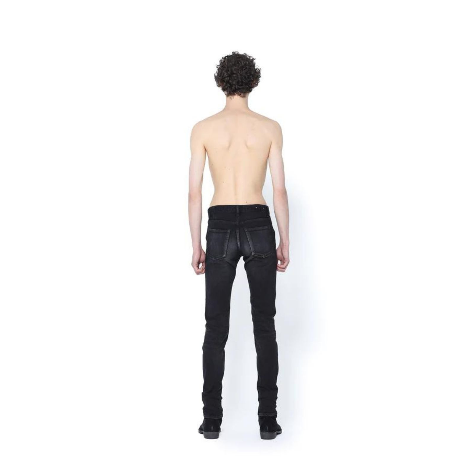 [STANDARD] 107 S.Slim USD （BLACK） / スリムデニムパンツ （ブラック）