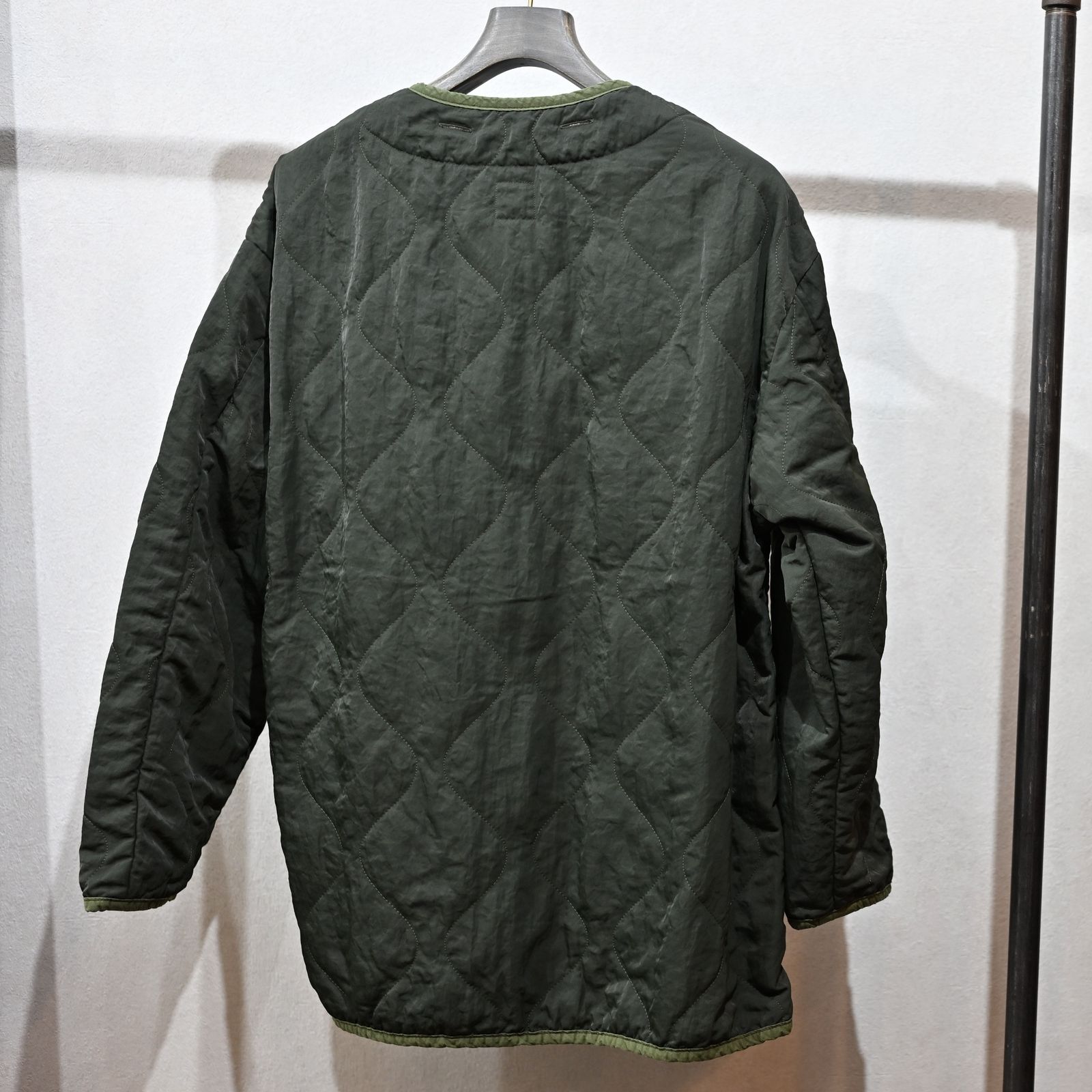 SUPER NYLON MILITARY LINER (OLIVE)|スーパーナイロン ミリタリー ライナー ジャケット (オリーブ) PC-015-2014-52