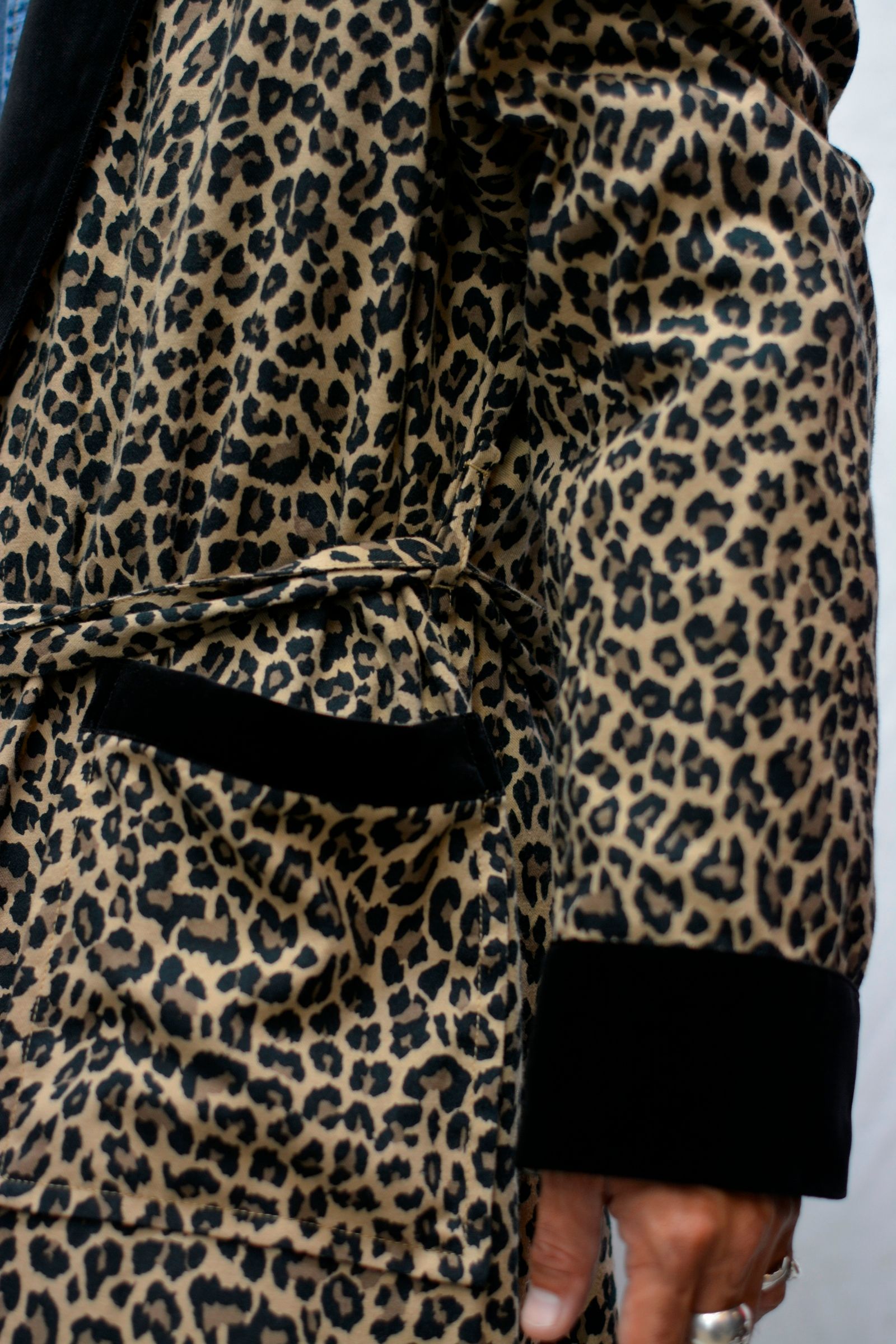 MINEDENIM - Flannel Leopard Gawn | chord online store