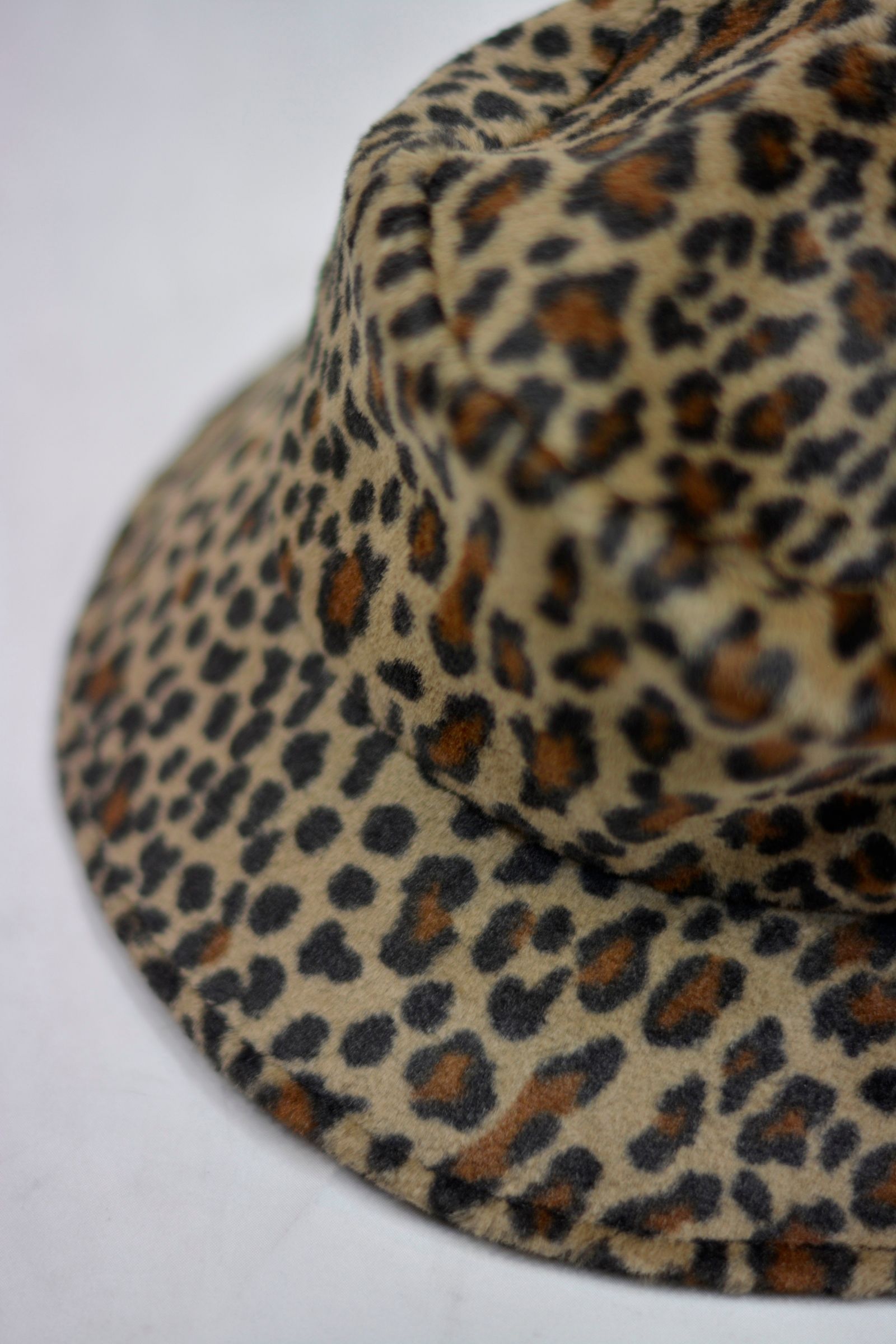Leopard Fur Bucket HAT