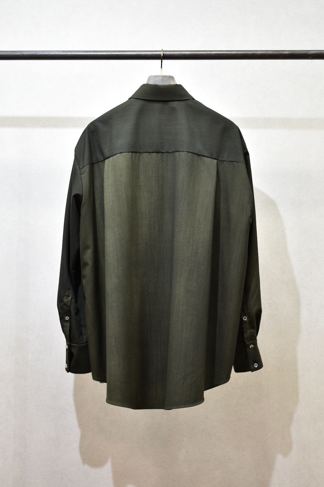 サイドジップエクスバンドシャツ / LB21FW-SH01-MA (MOSS MARBLING)