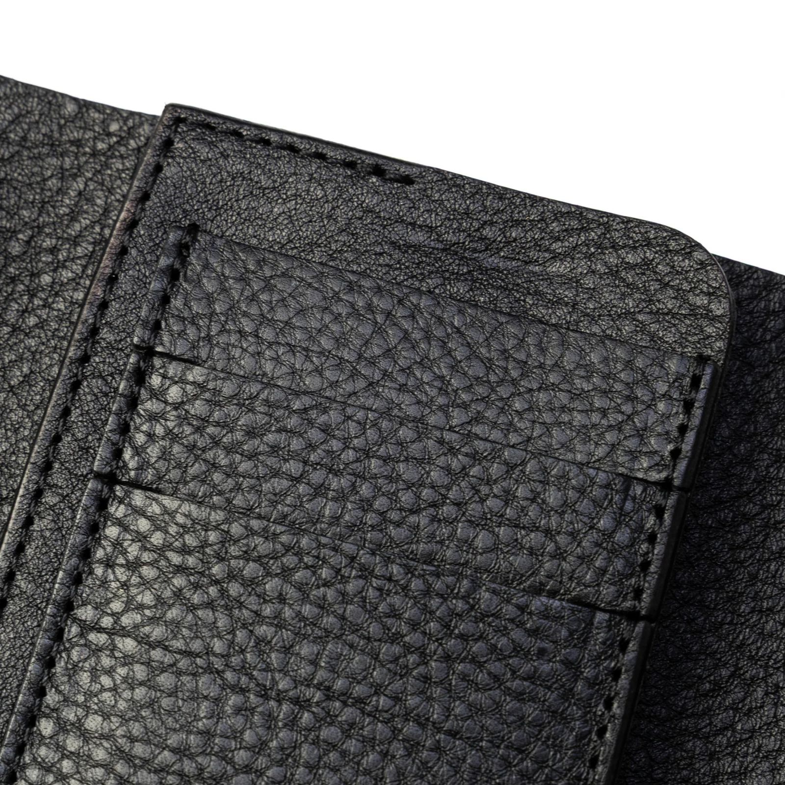 LIGHTNING LEATHER FLAP HALF WALLET ＜EXCLUSIVE＞ (BLACK)｜フラップハーフウォレット 三つ折り財布｜CL-26SS007LE EX