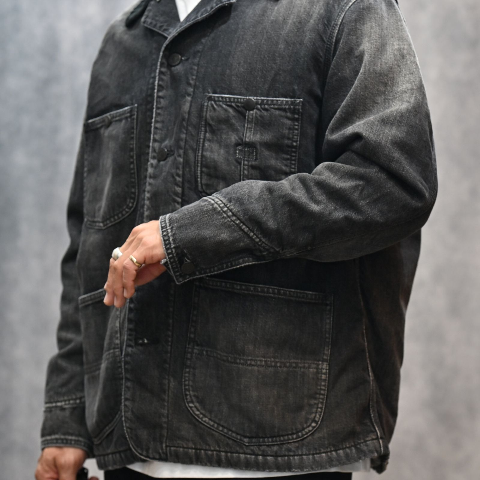 Denim Engineer JKT USD （BKU）｜デニム エンジニアジャケット カバーオール｜2510-9004