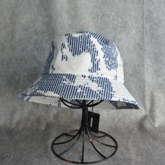 Hickory Bleachout Bucket HAT （USS） / ヒッコリー バケットハット （インディゴ）