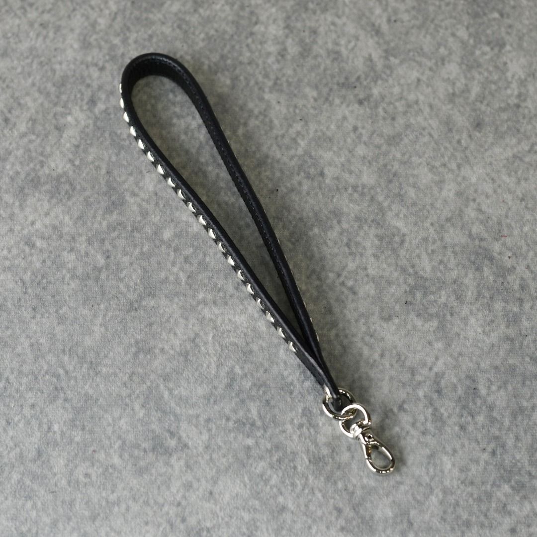 CALEE LEATHER MULTI WRIST STRAP スタッズ　レザー CALEE - STUDS LEATHER WRIST STRAP (BLACK) / スタッズレザー