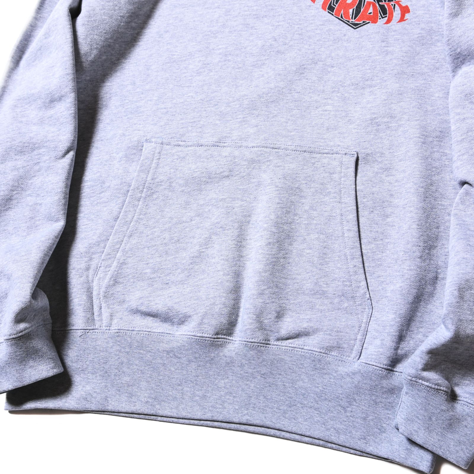 CUTRATE NS LOGO L/S PULLOVER PARKA  (GRAY)