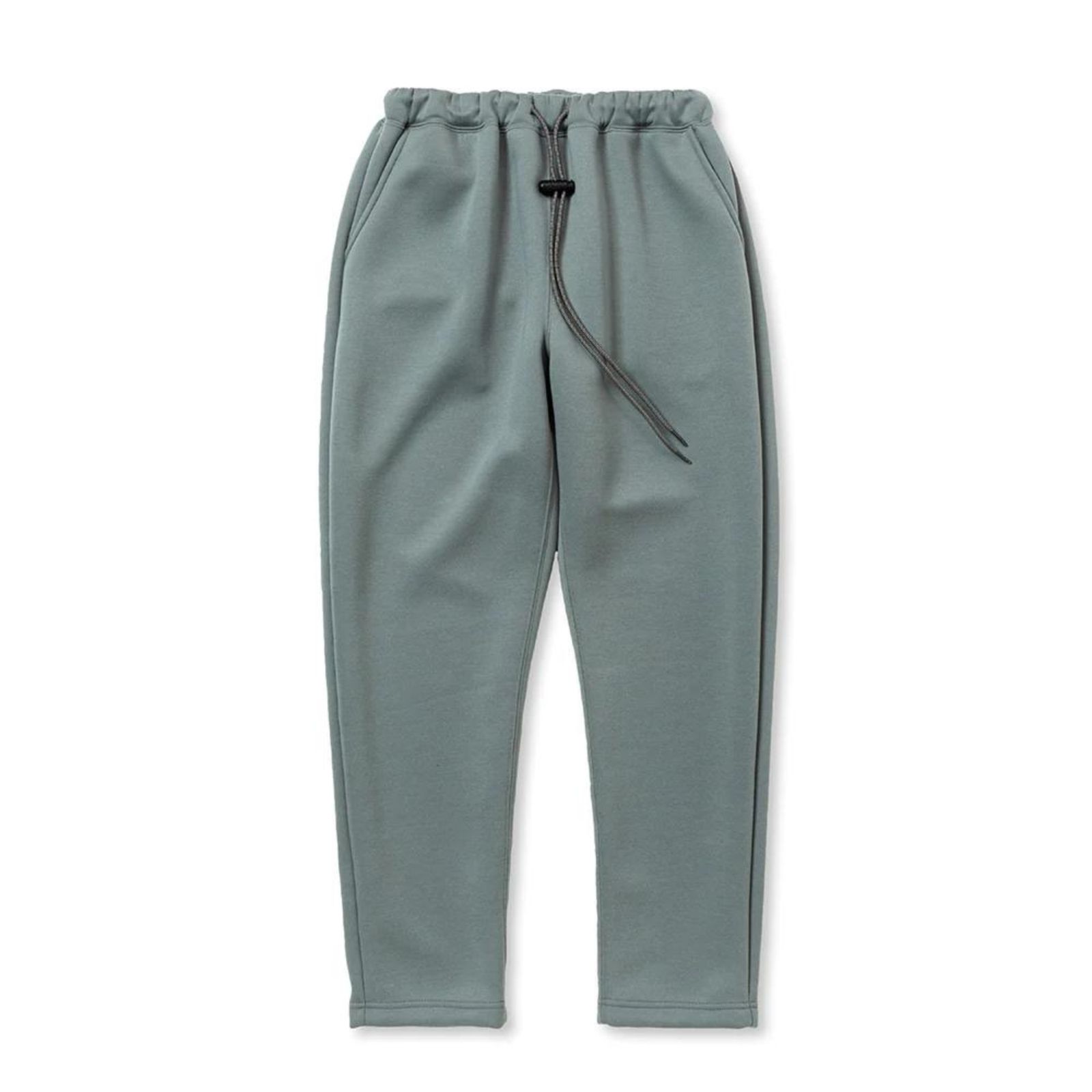MULTI WAY DOUBLE KNIT RELAX PANTS (BLUE / GRAY) / ダンボールニット リラックスパンツ