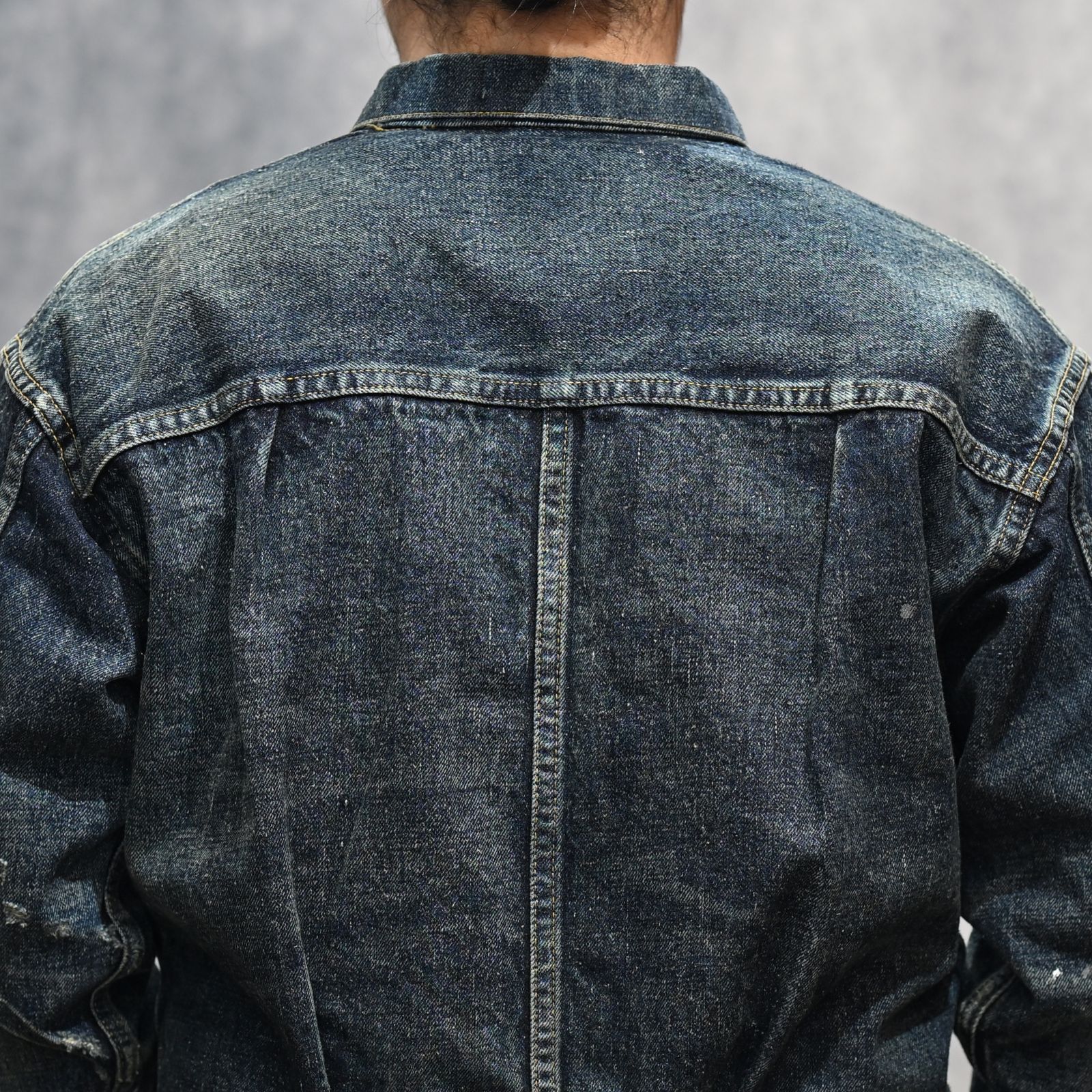 #001 T-BACK DENIM JACKET （INDIGO） / デニムジャケット ファースト （インディゴ） 2026SSJK-YY-0001
