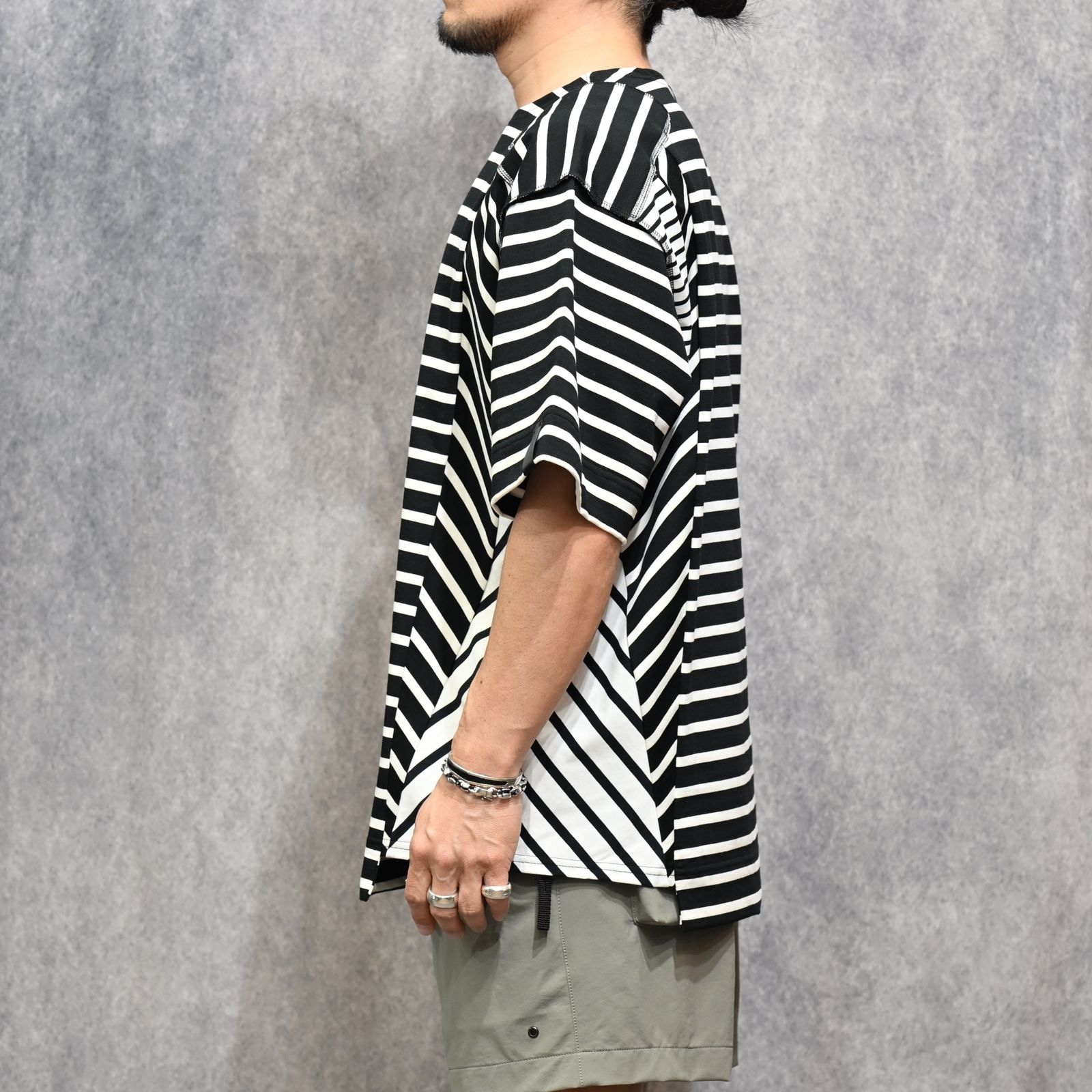 ZEBRA BASQUE SHIRT （BLK BORDER / ブラック）｜ボーダーTシャツ｜2261-CS54-024