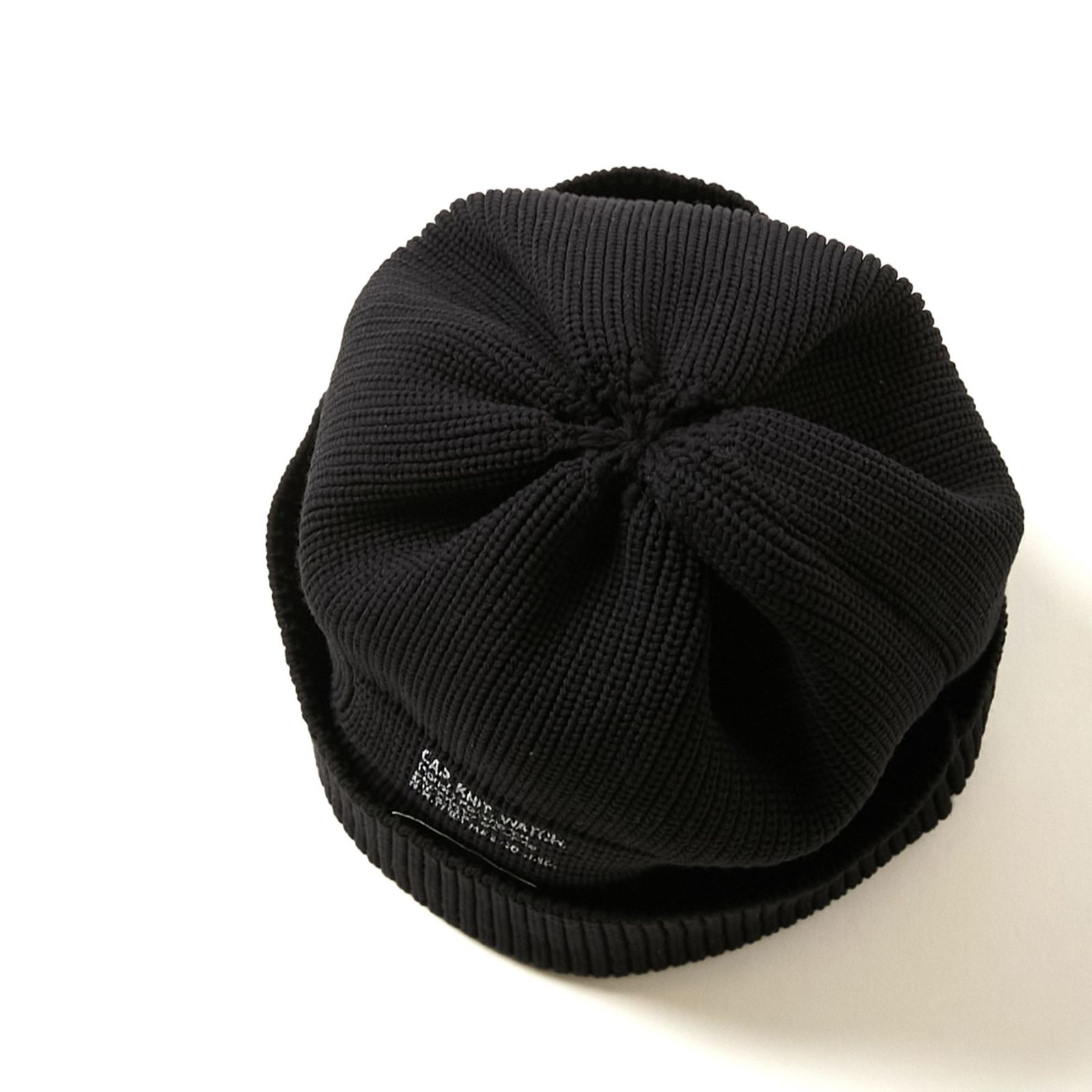 EXCHANGE WATCH CAP (BLACK) - ワッチ ニットキャップ （ブラック） / 9242-AC02