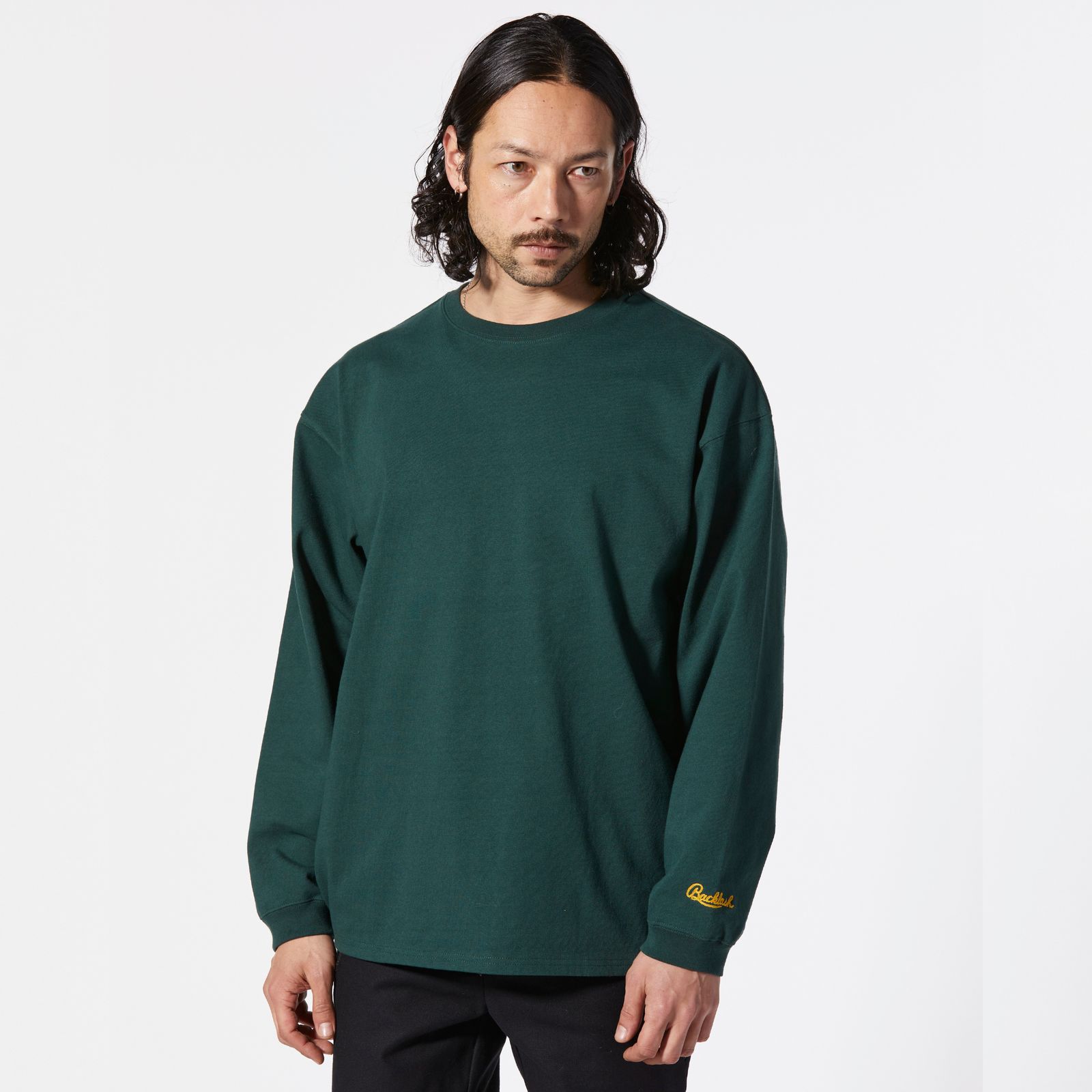 ロングスリーブ カットソー （GREEN）