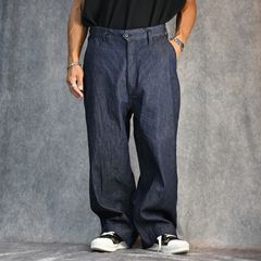 CLASSIC DENIM GENE KELLY PANTS (NAVY) | クラシック デニムパンツ （ネイビー）