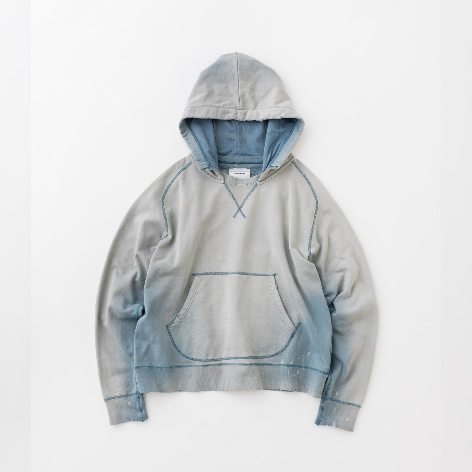 W-V AFTER HOODIE (BLUE / ブルー) パーカー フーディー 2401002M