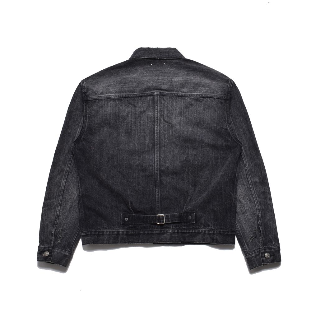 Denim Classic Trucker Jaket TYPE-1 （BKU / ブラック）｜デニムジャケット｜MDFBF09802