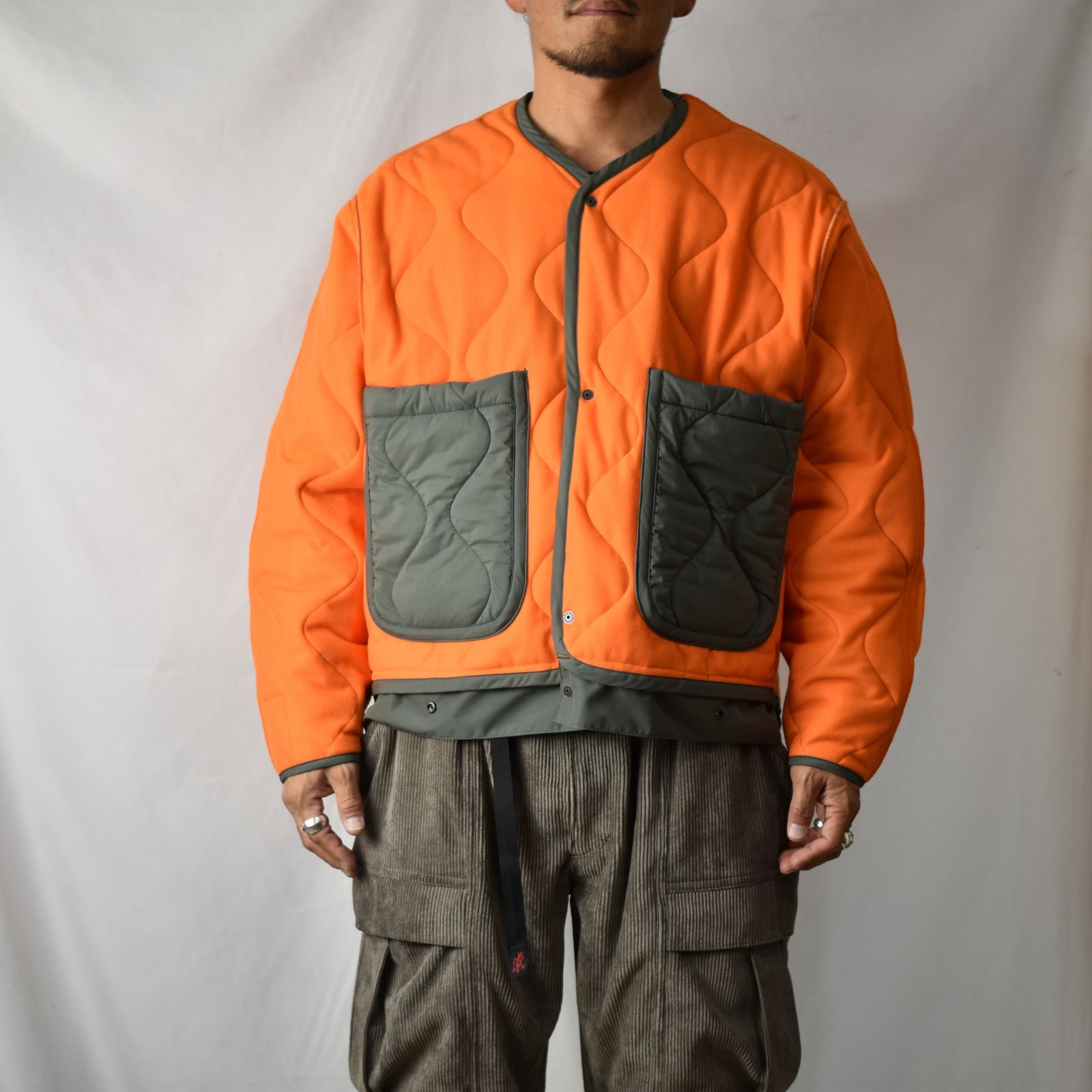 N.HOOLYWOOD - N.HOOLYWOOD EXC / REVERSIBLE BLOUSON （GRAY×ORANGE