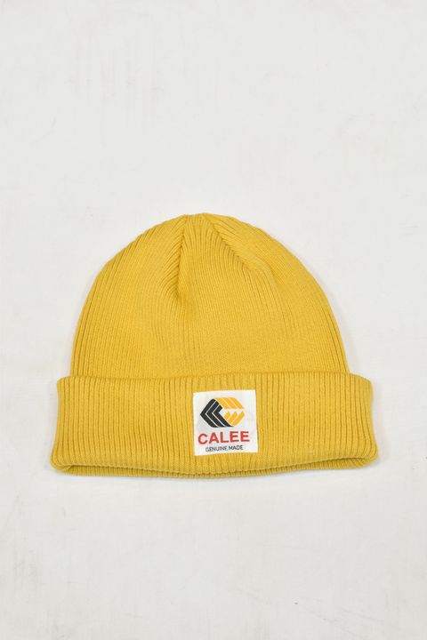 COTTON KNIT CAP (YELLOW)