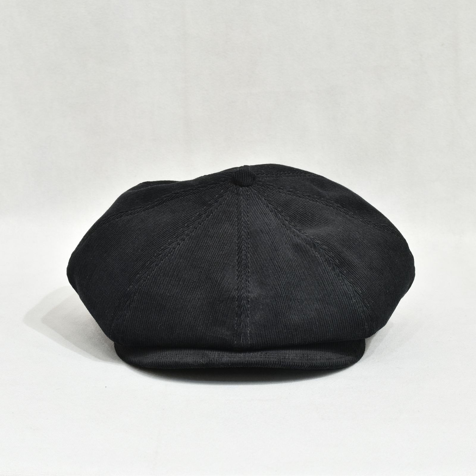 16W Couduroy Casquette "OLDBOY" (BLACK)｜コーデュロイ キャスケット｜Y01005