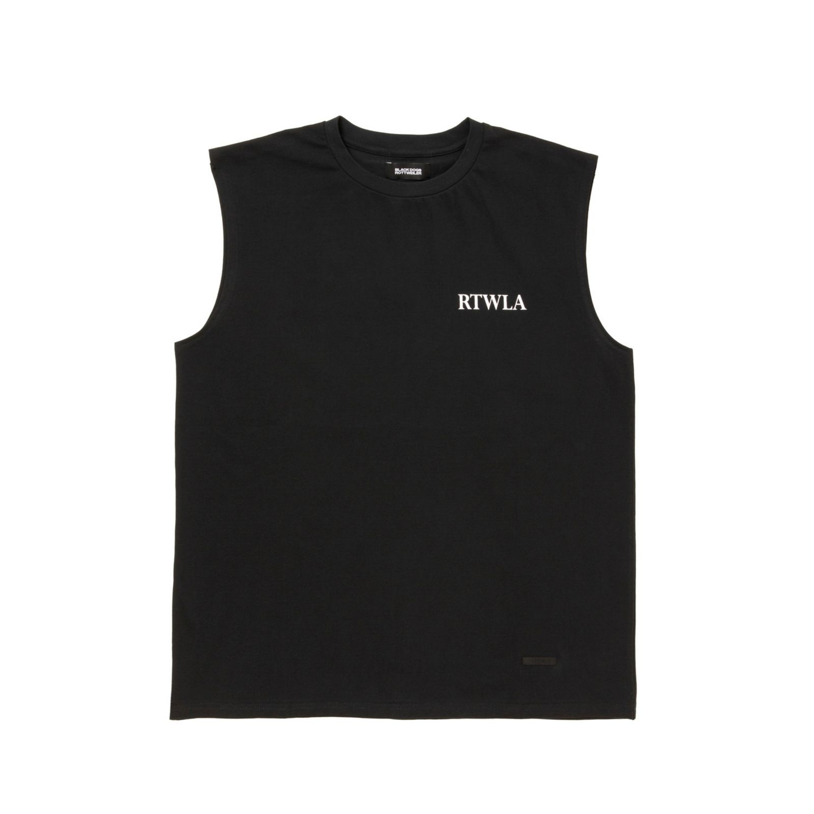 予約商品｜R9 RTWLA NOSLEEVE TEE （BLACK）｜ノースリーブ Tシャツ｜入荷：2026年5月予定