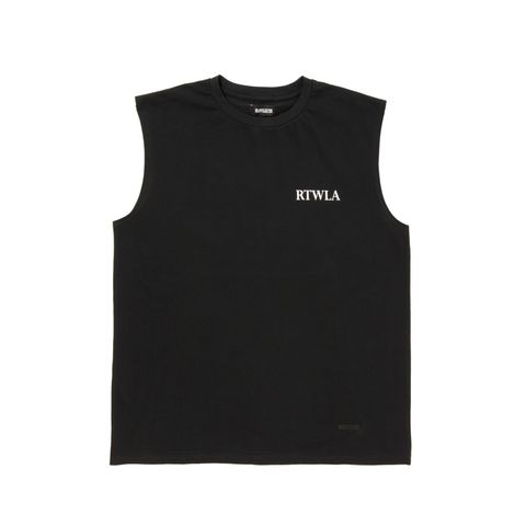 予約商品｜R9 RTWLA NOSLEEVE TEE （BLACK）｜ノースリーブ Tシャツ｜入荷：2026年5月予定
