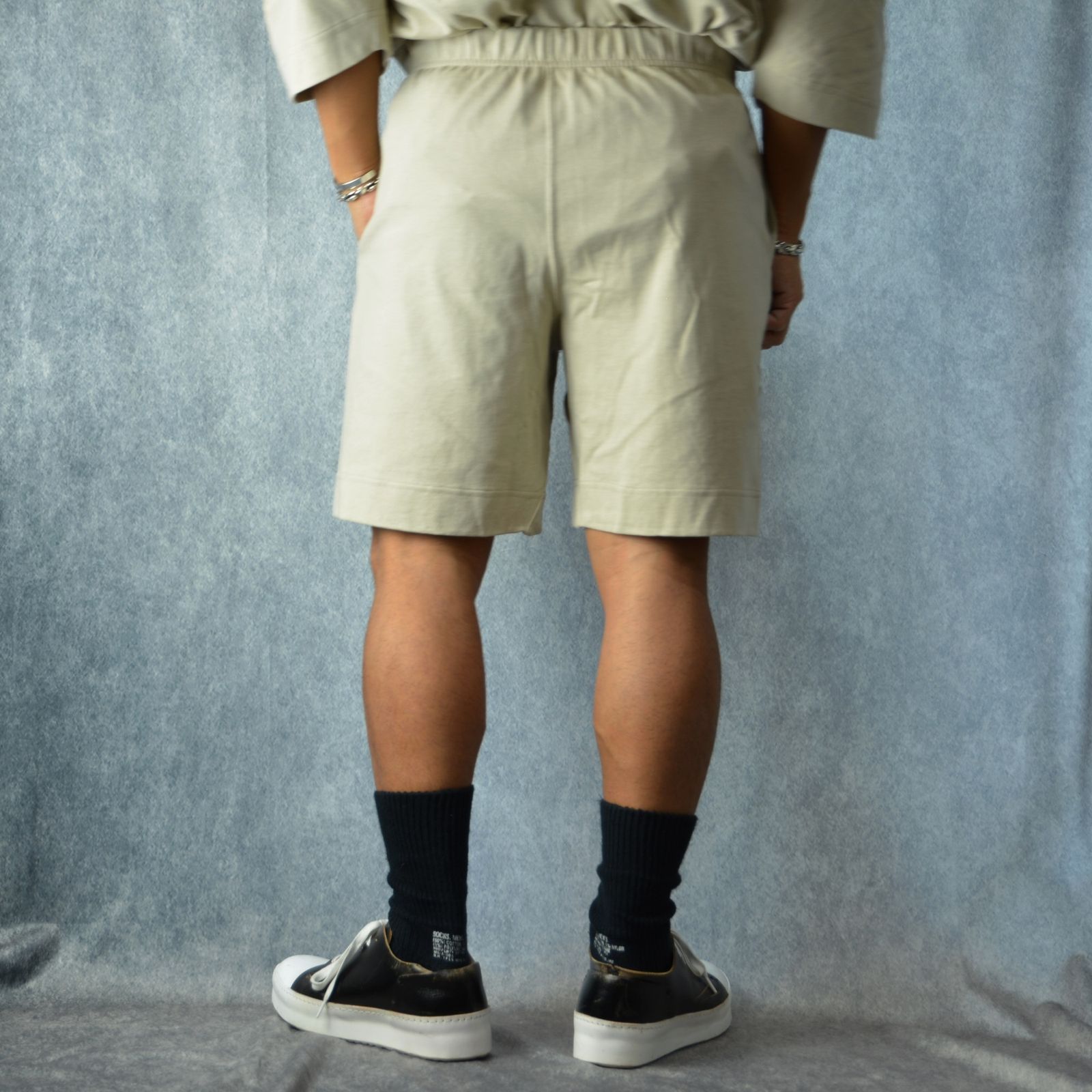 × champion  half pants （BEIGE） /  ハーフパンツ （ベージュ）