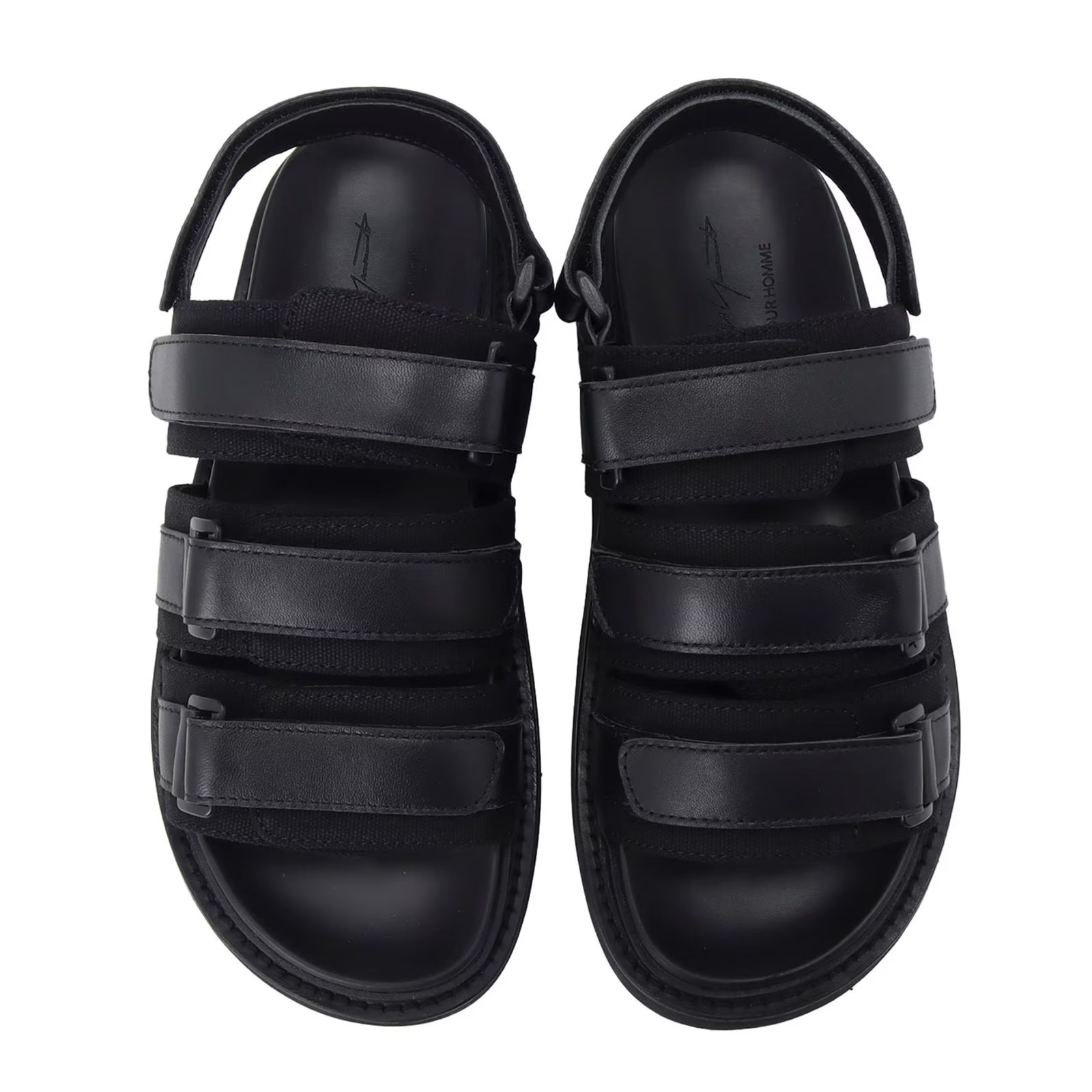SHEEP/C CANVAS FOOTBED SANDAL （BLACK） /  サンダル （ブラック） HP-E05-779-2-02