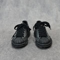 × Maison MIHARA YASUHIRO ステアレザーWAX加工 / MMY オリジナルソール スニーカー （BLACK / ブラック） 2154-02