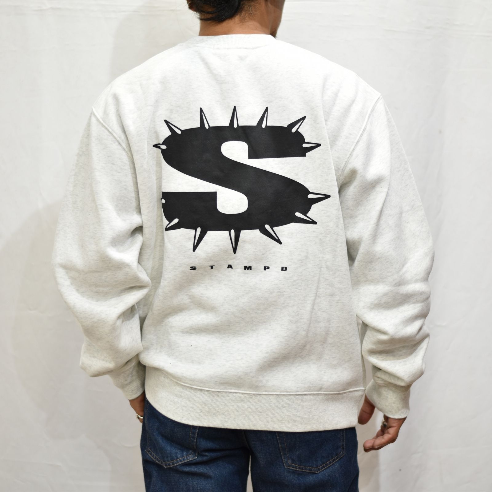 Baxter Crew Neck (Oatmeal Heather Gray)