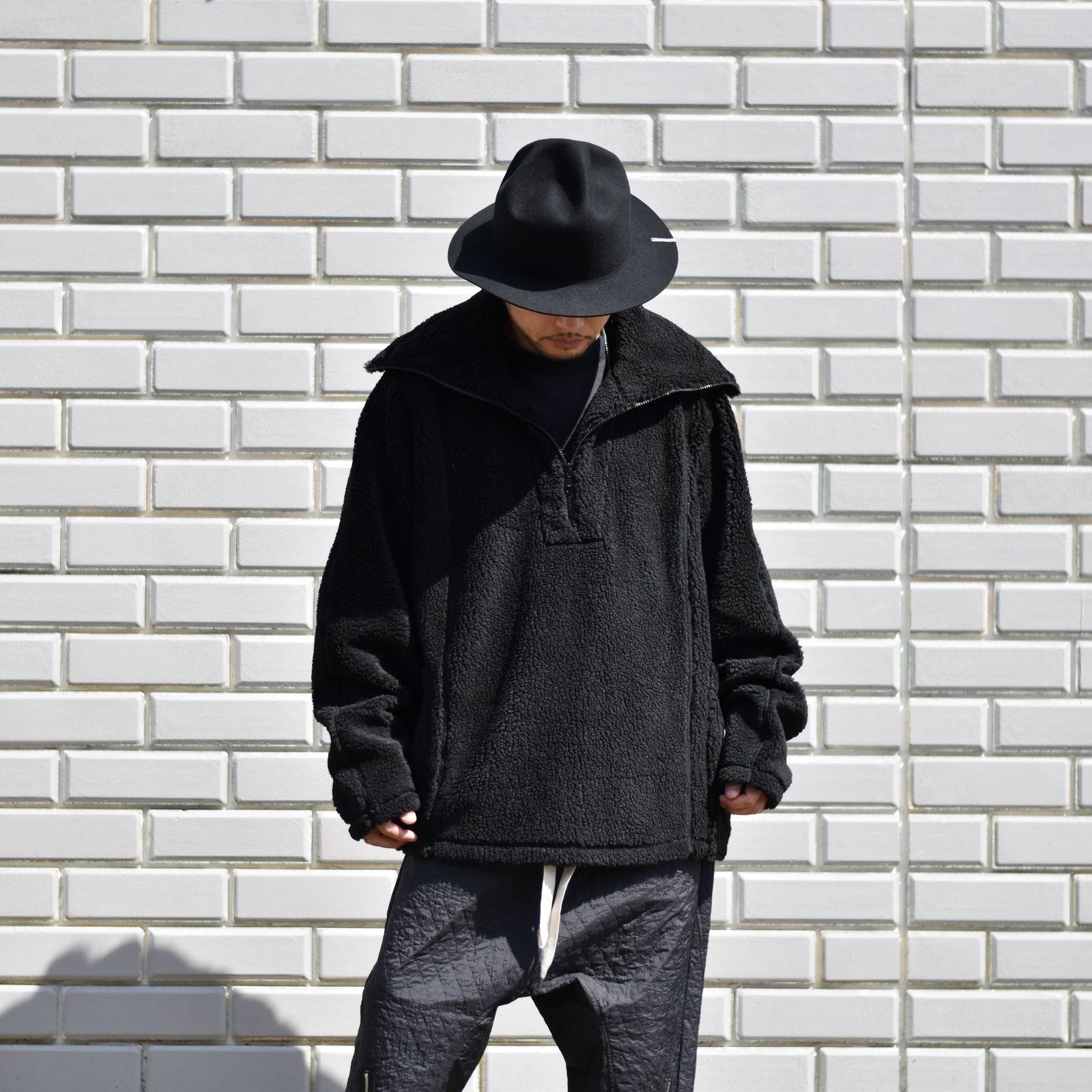 massive super high neck (BLACK)