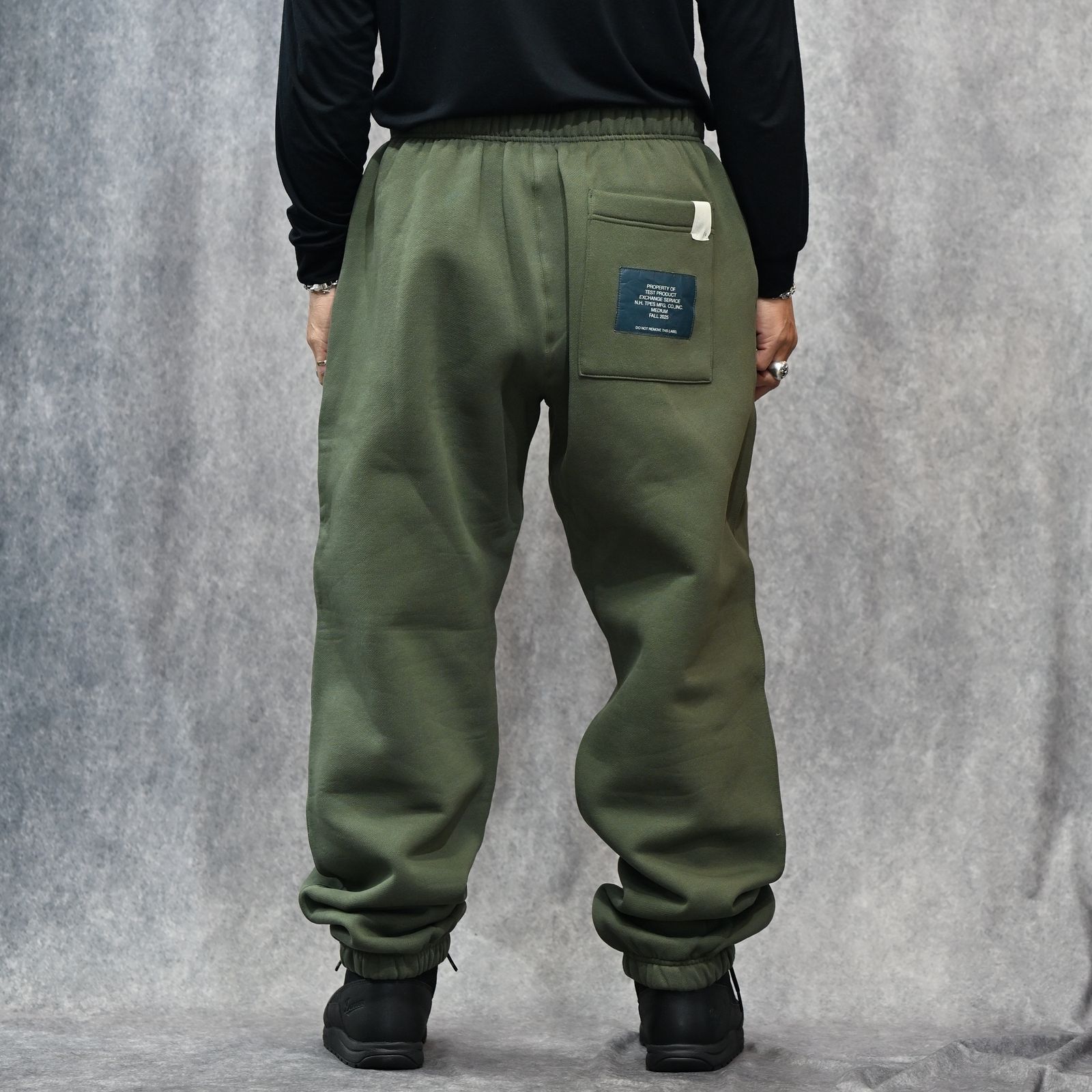EXCHANGE SERVICE SWEAT PANTS （KHAKI） / エクスチェンジ スウェットパンツ （カーキ） 9252-CP80