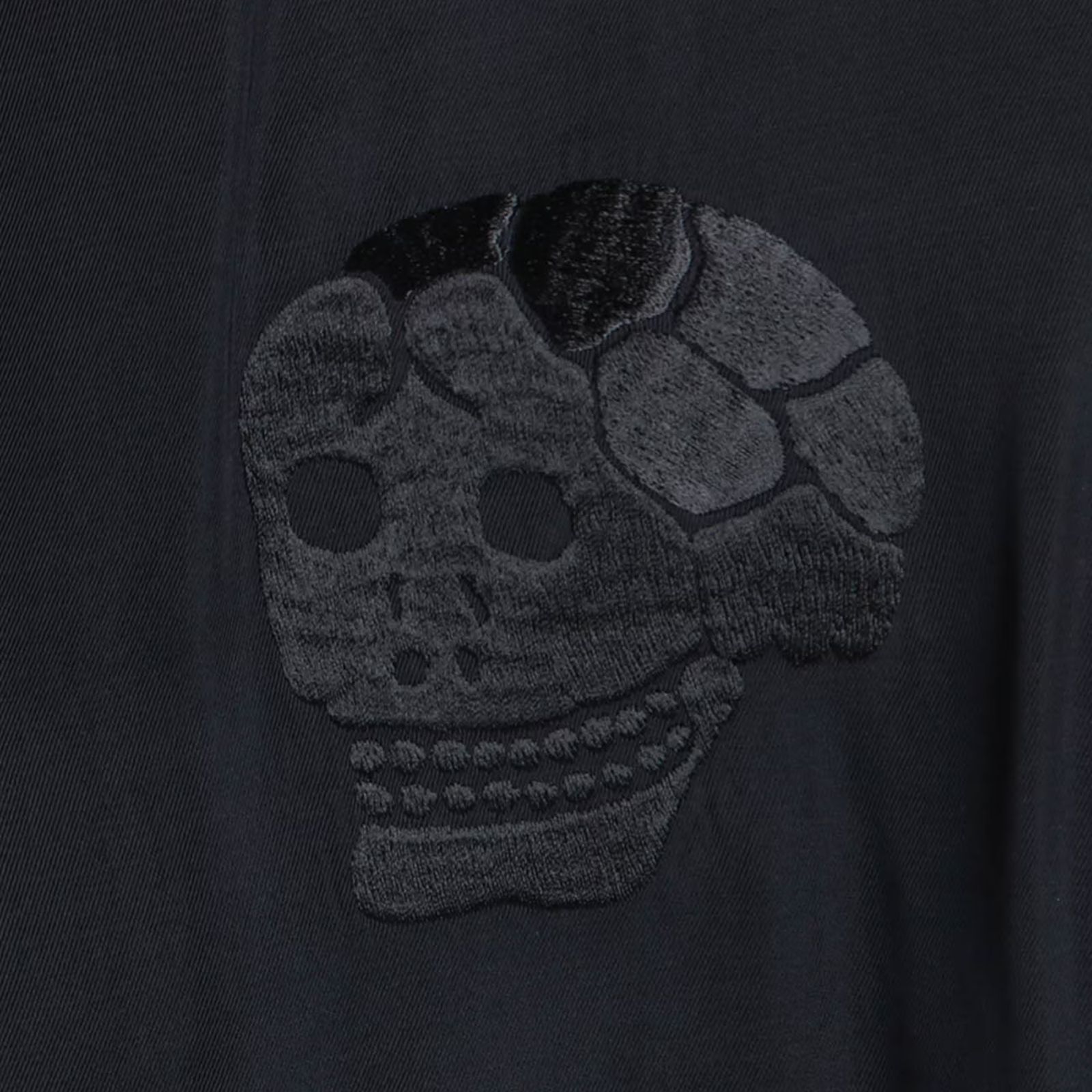 SUKASHIRT （BLACK） /  半袖シャツ スカシャツ （ブラック） YM-B55-215-1