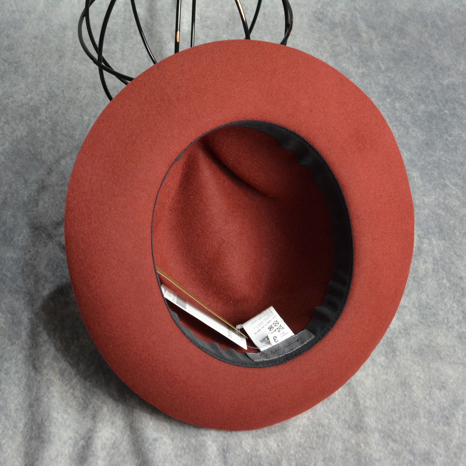 RABBIT HAT （BORDEAUX） / ラビット ハット / HO-H04-163
