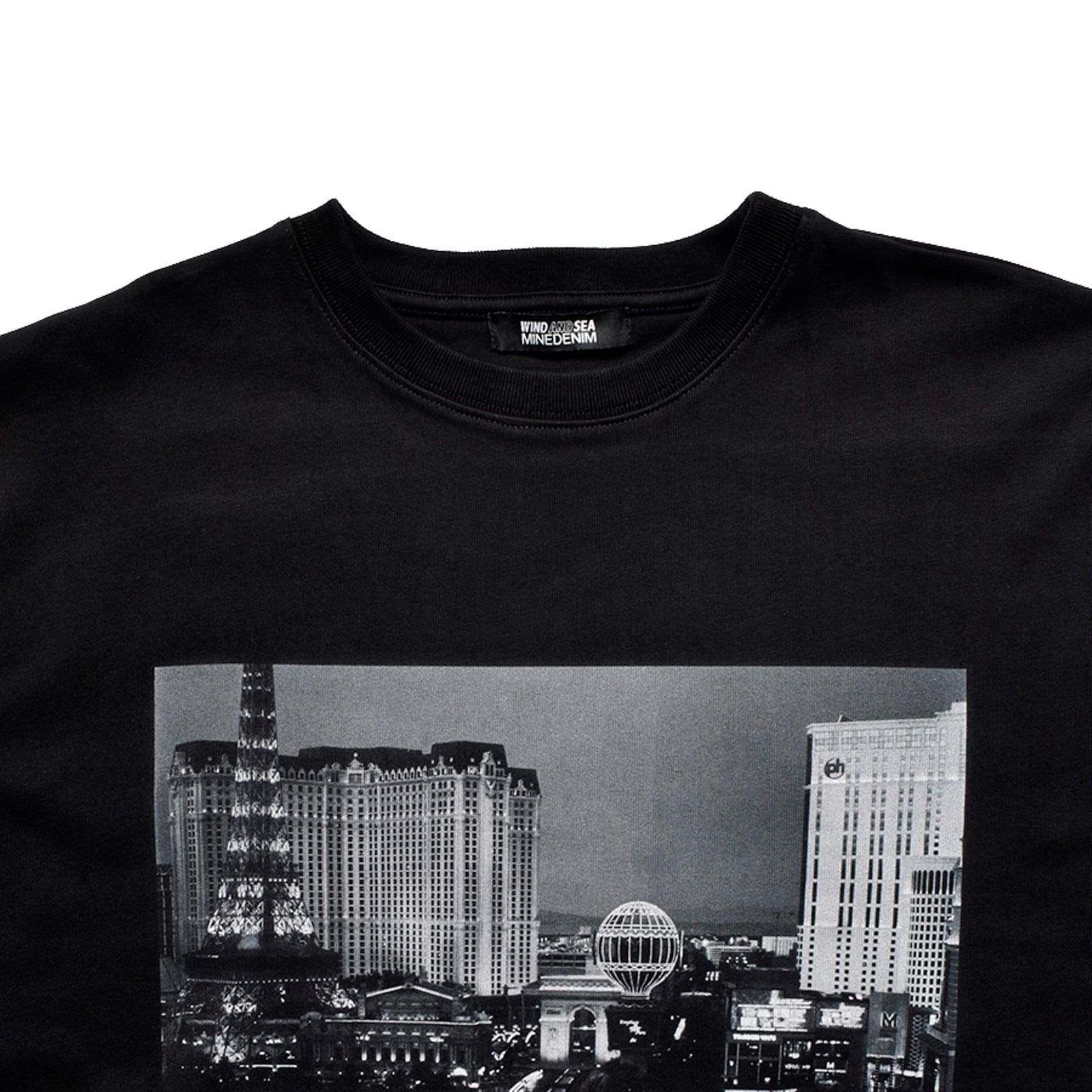 WIND AND SEA×MINEDENIM Photo L/S Tee （BLK / ブラック）