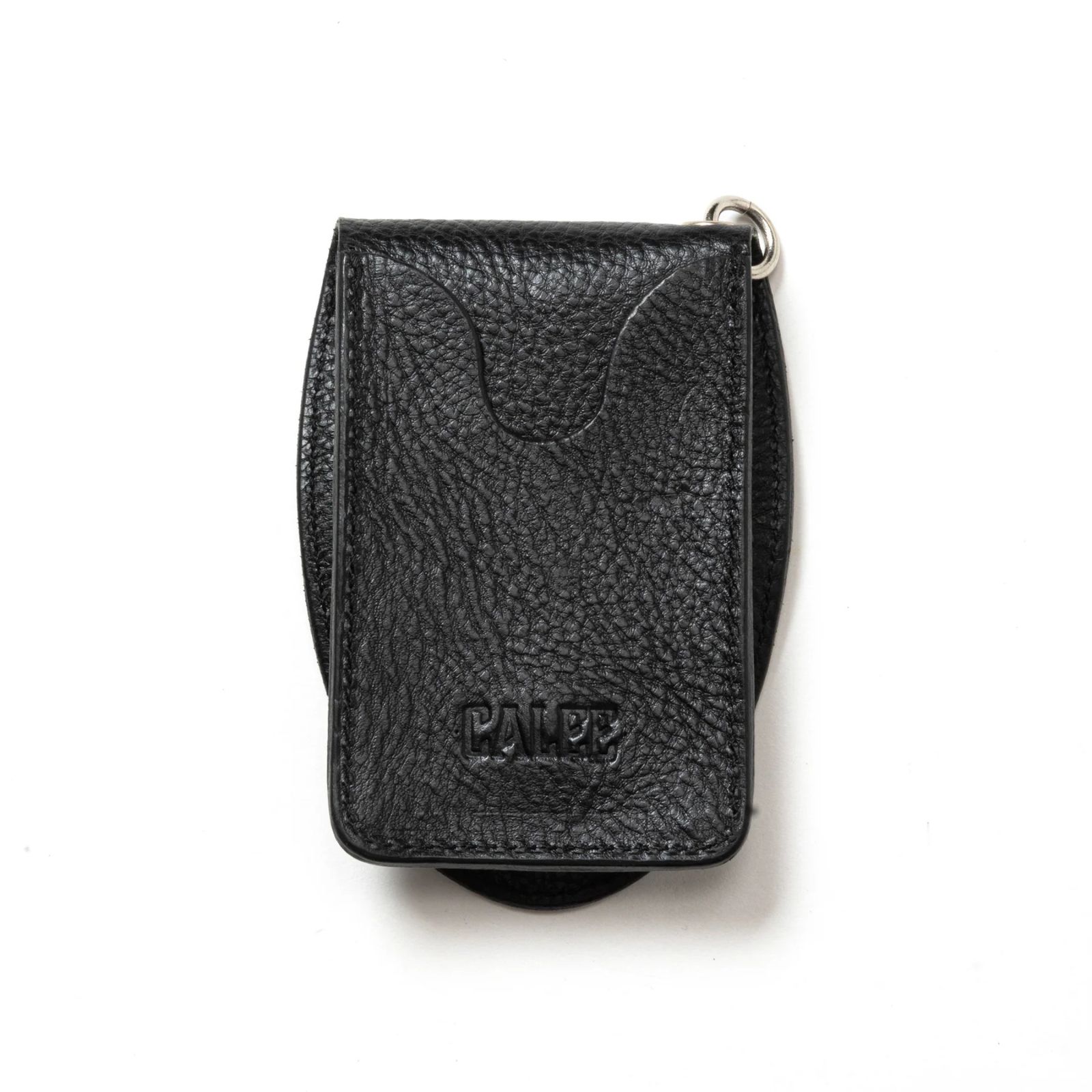 STUDS LEATHER MULTI COIN CASE (BLACK) / スタッズ レザー マルチ コインケース