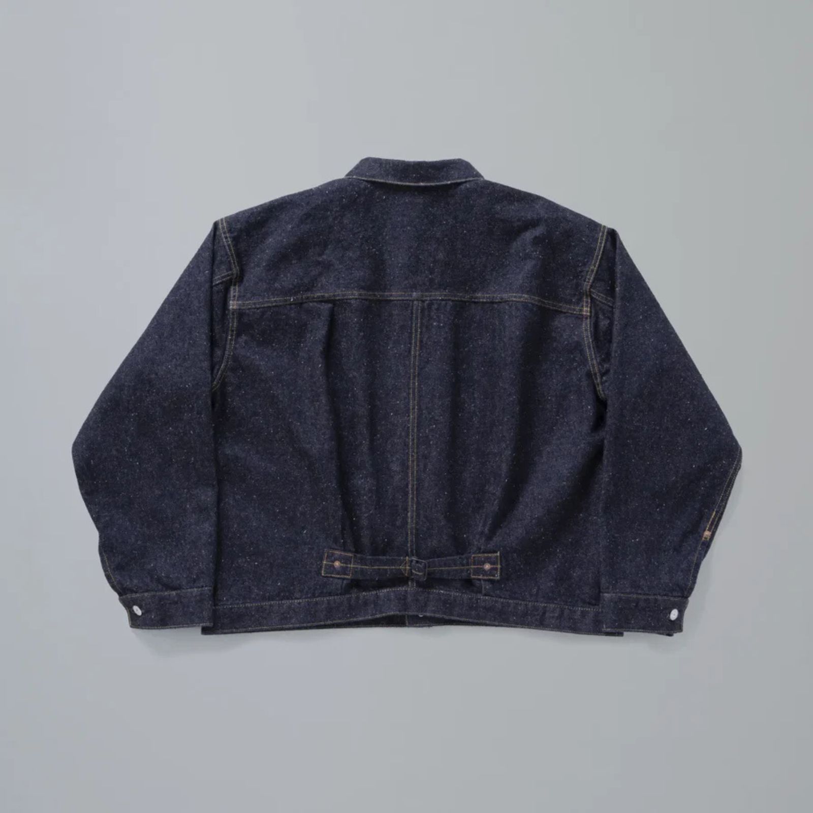 #023 LV T-BACK DENIM JACKET BLEACH ONE-WASHED （INDIGO） / デニムジャケット Gジャン ワンウォッシュ （インディゴ）