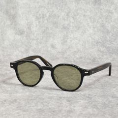 BOSTON TYPE GLASSES (BLACK DEMI / KHAKI)｜ボストン サングラス｜CL-26SS003G