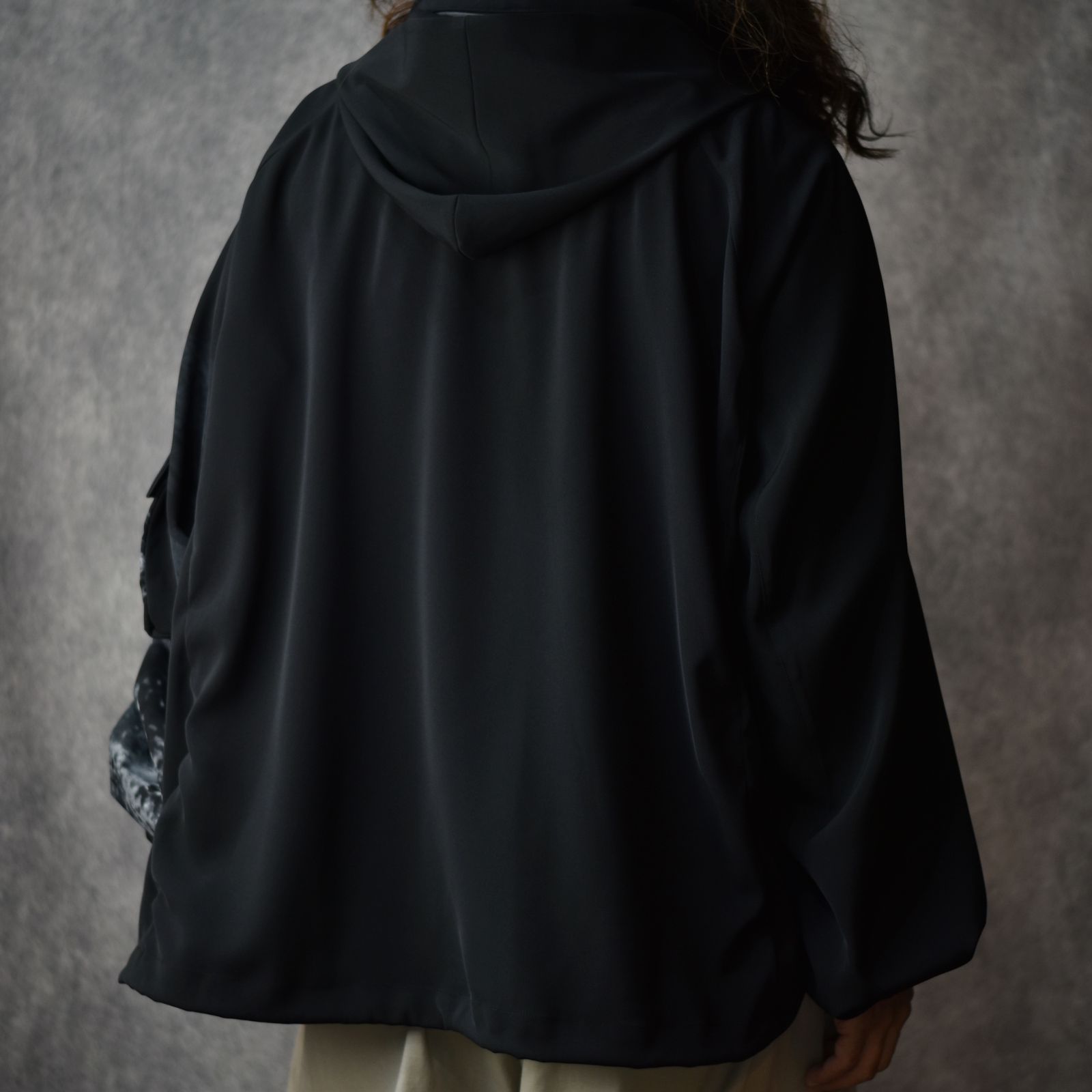 ウィンドブレーカー / LB24SS-BL03-SLV-SRK (BLACK)