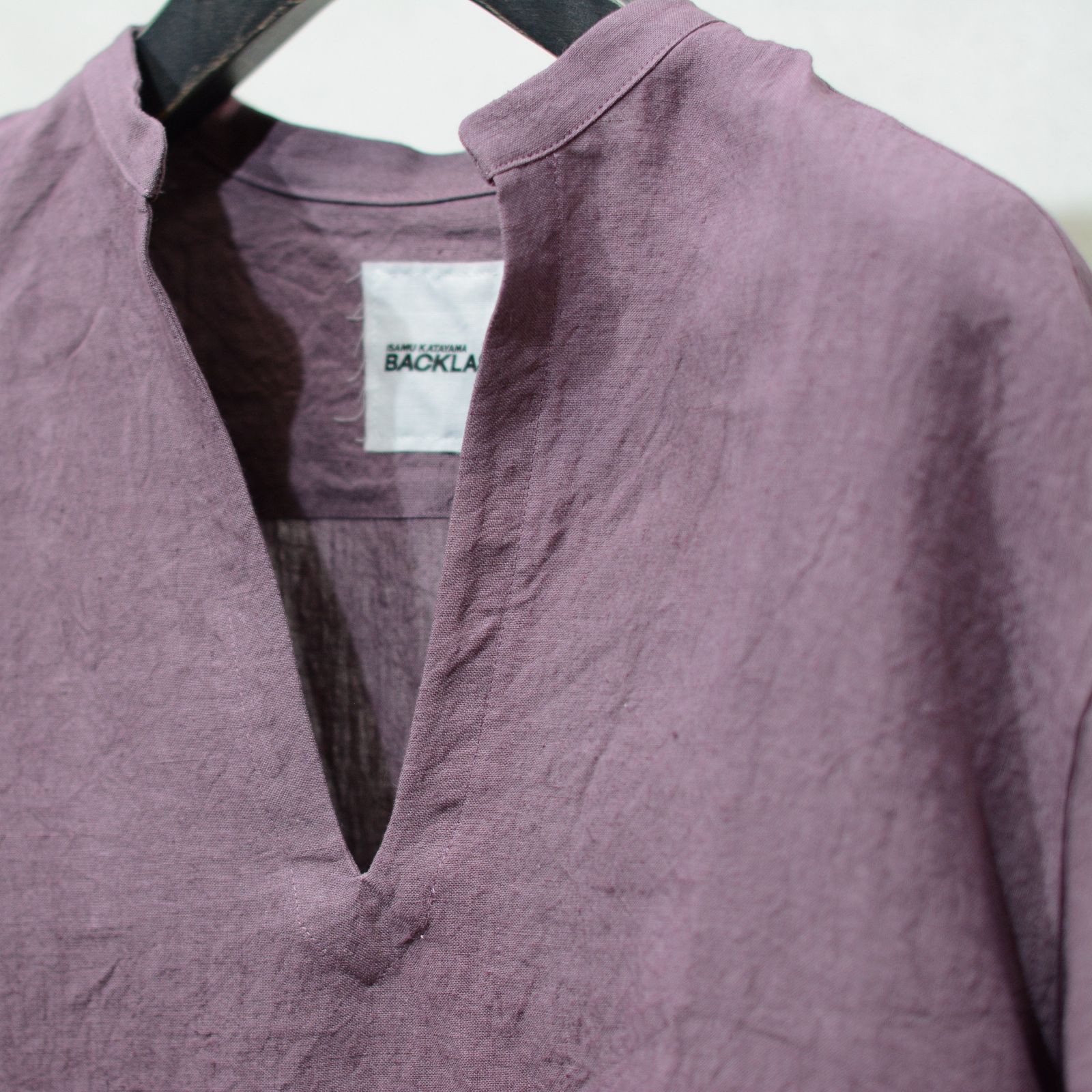 BACKLASH スキッパーシャツ ②美品 ISAMU KATAYAMA BACKLASH - スキッパーシャツ | chord online store