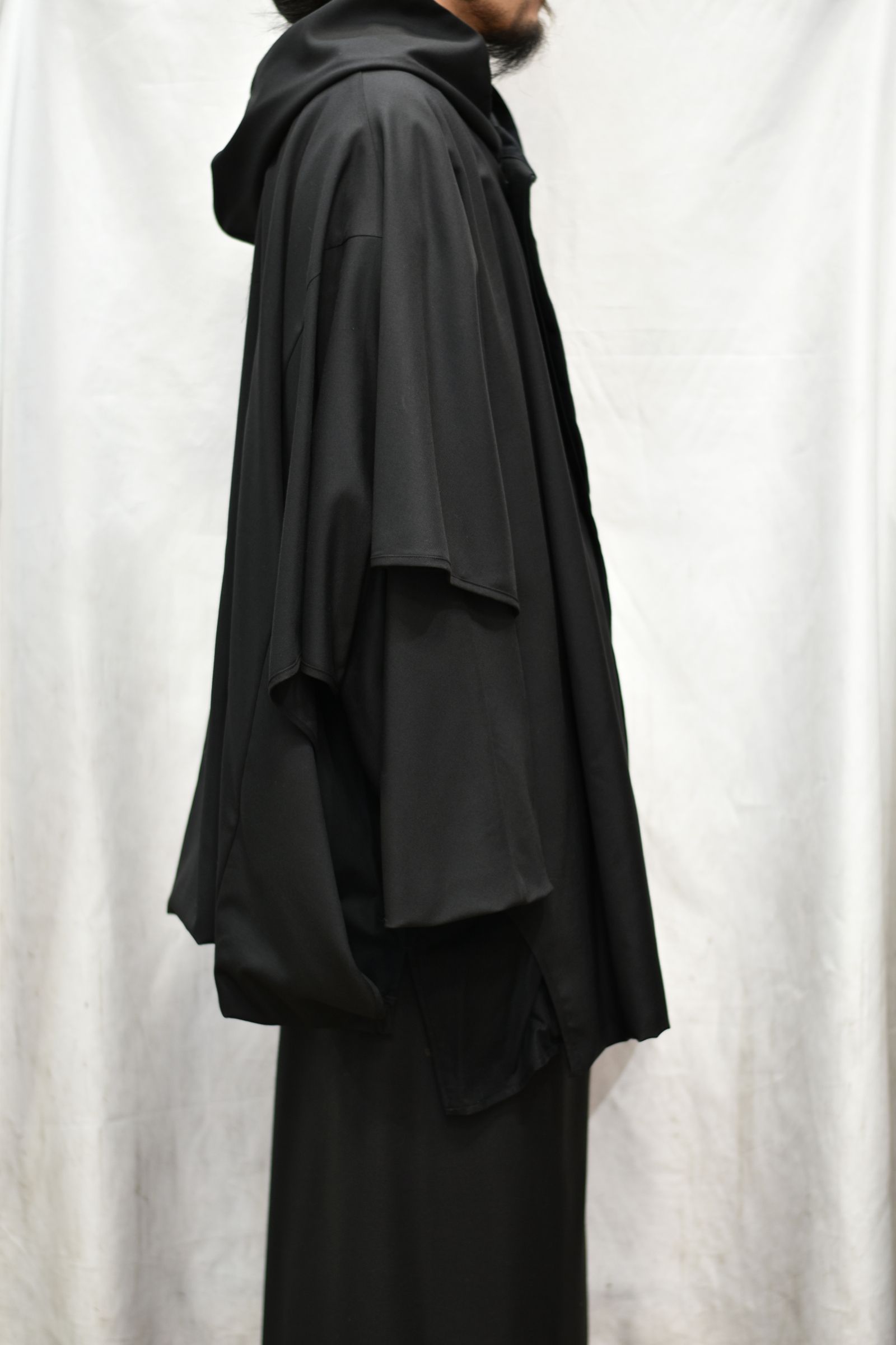 Ground Y - T/W Gabardine Big Cape | chord online store