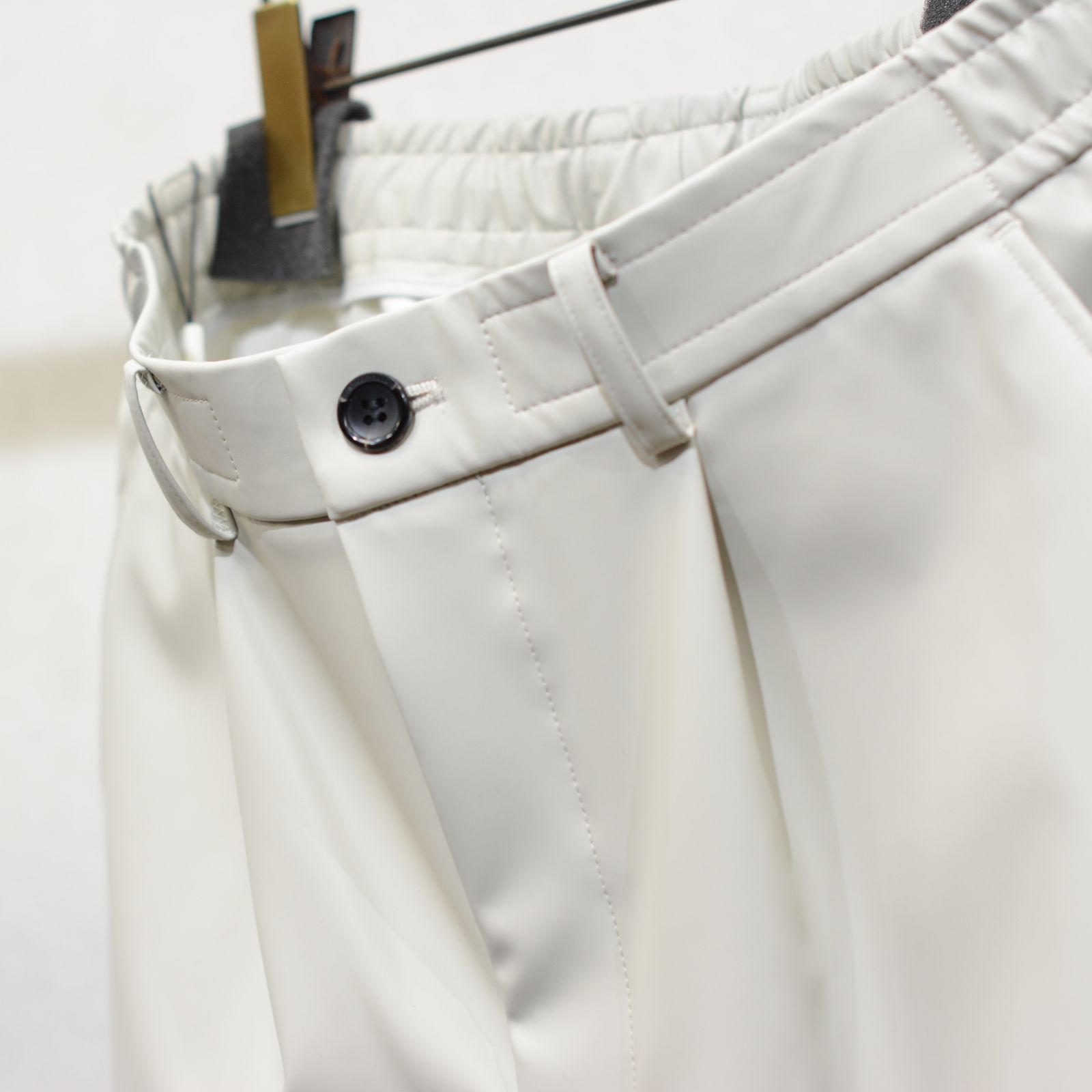 1TUCK EASY TROUSERS （GRAY）